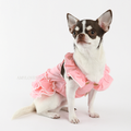 Blossom One-Piece Pink Ruffled Dress
