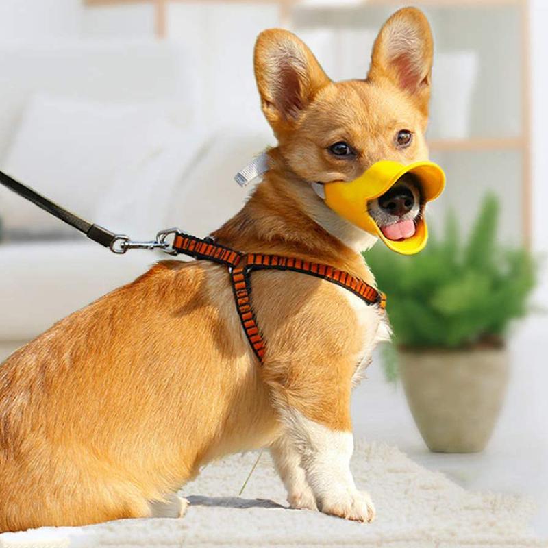 Anti-Bite/Bark Silicone Duck Muzzle