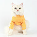 Yellow Turtleneck for Cats and Dogs 100% Cotton