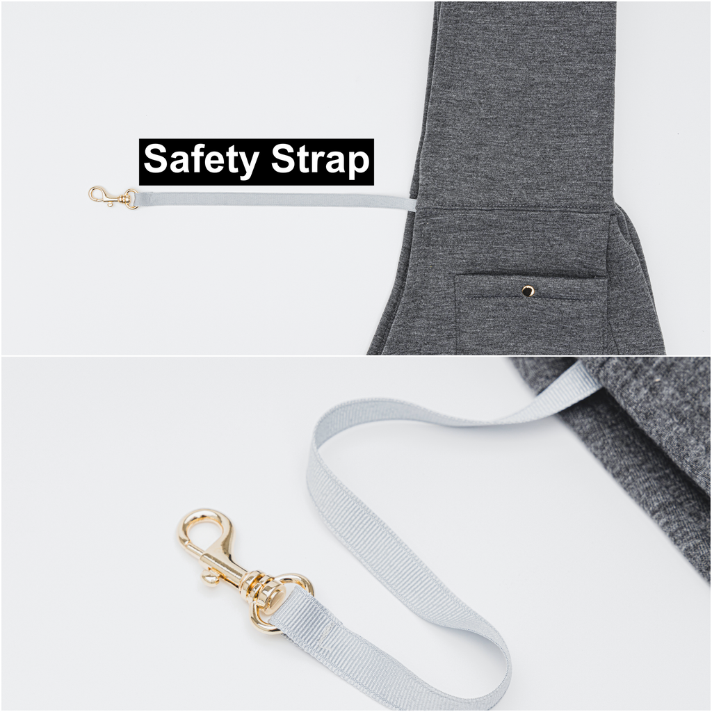 Lof Neoprene Pet Sling Carrier - Secure & Stylish Travel for Small Pets