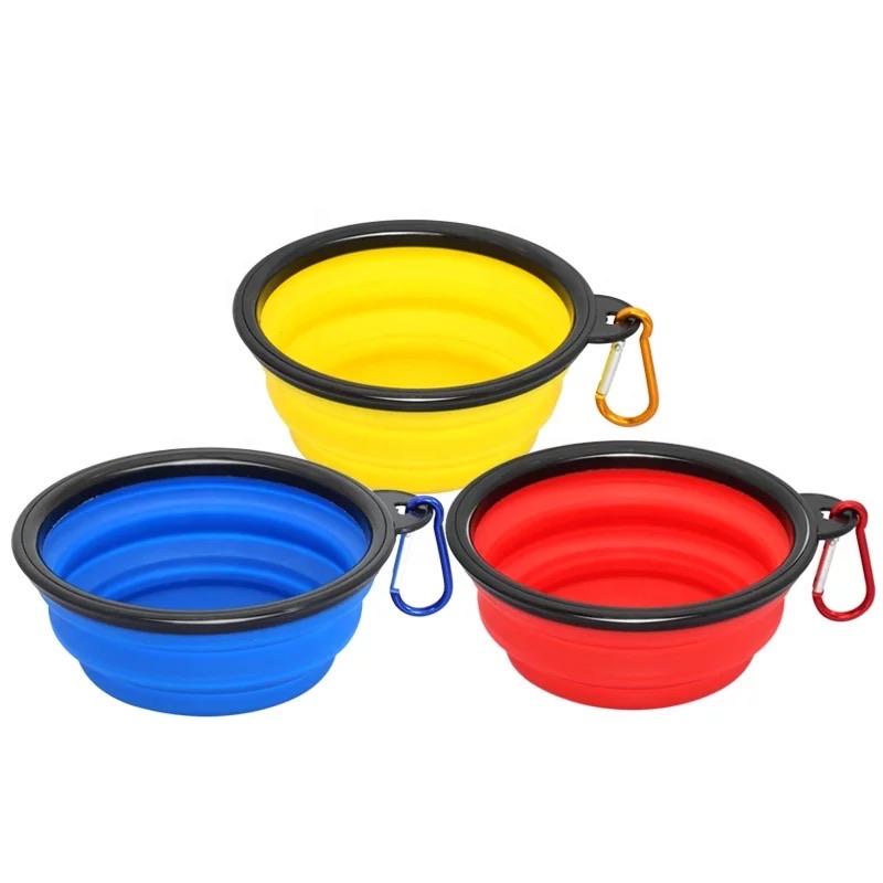 Portable Collapsible Silicone Travel Pet Bowl