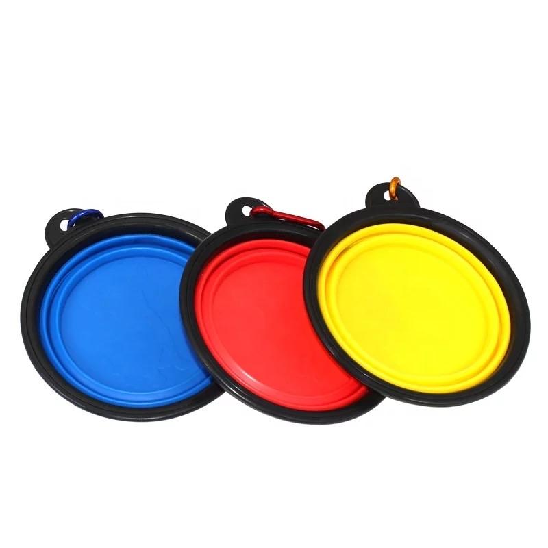 Portable Collapsible Silicone Travel Pet Bowl