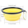 Portable Collapsible Silicone Travel Pet Bowl