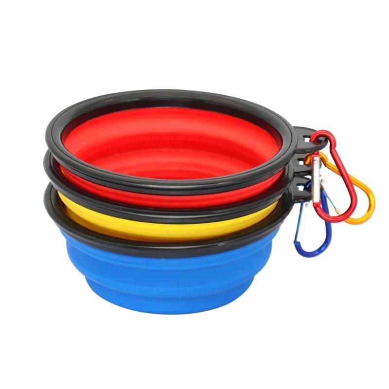Portable Collapsible Silicone Travel Pet Bowl
